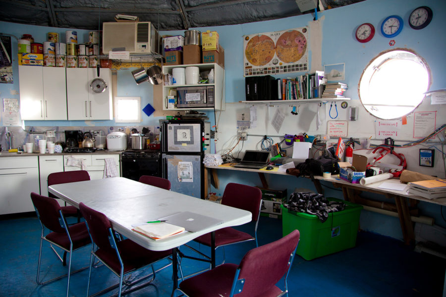Mars Desert Research Station - kitchen